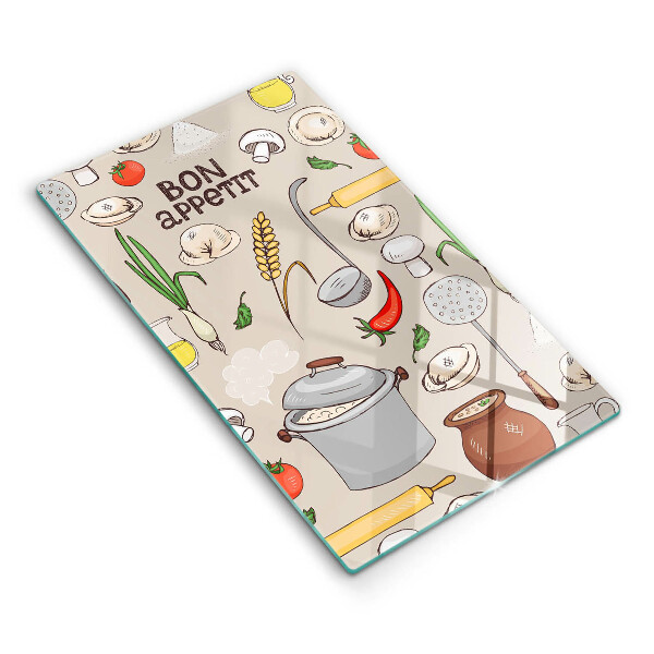Chopping board glass Kitchen illustration