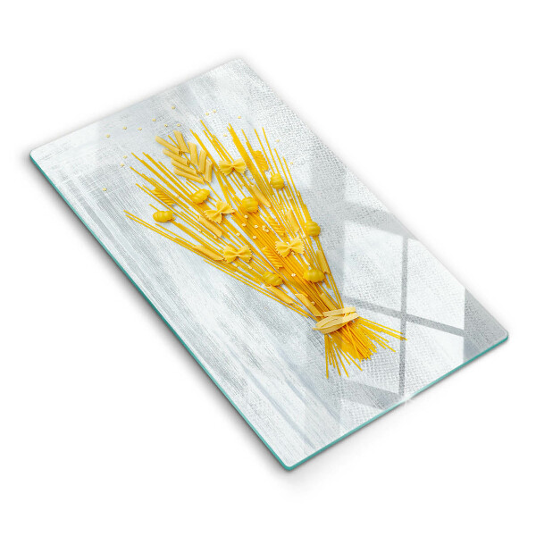 Chopping board glass Pasta