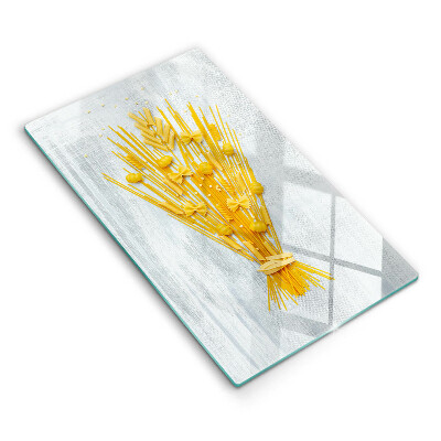 Chopping board glass Pasta