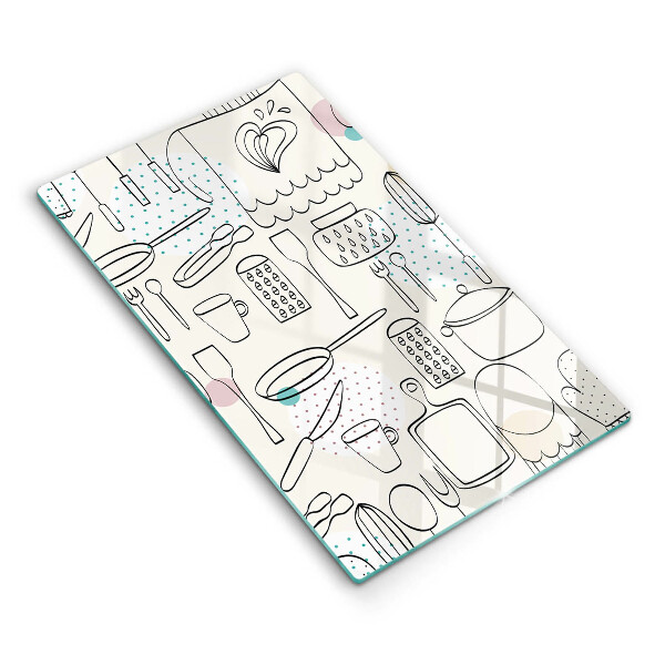 Chopping board glass Kitchen accessories