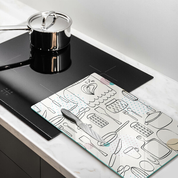 Chopping board glass Kitchen accessories