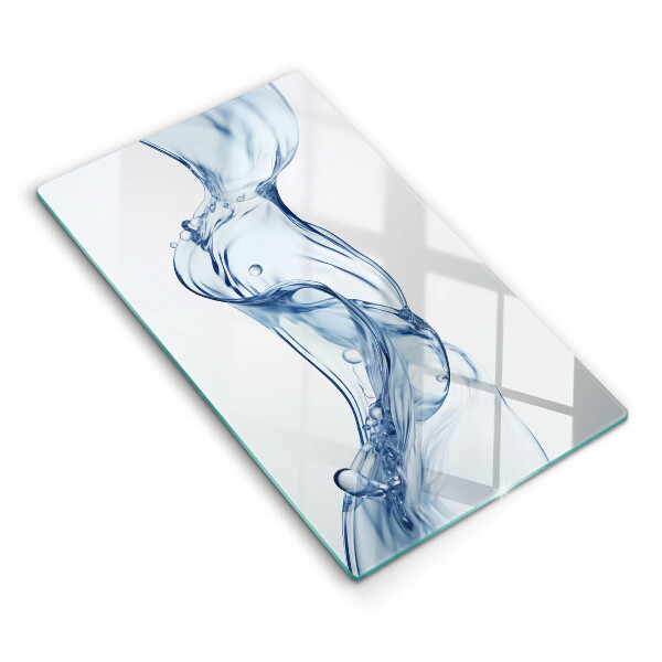 Chopping board glass Clean water