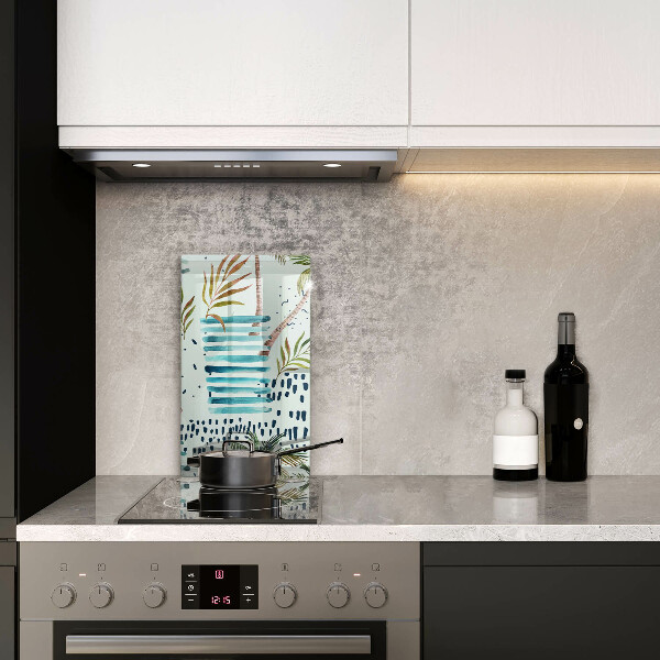 Chopping board glass Holiday illustrations