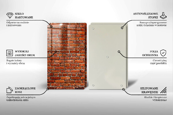 Glass chopping board Wall wall wall