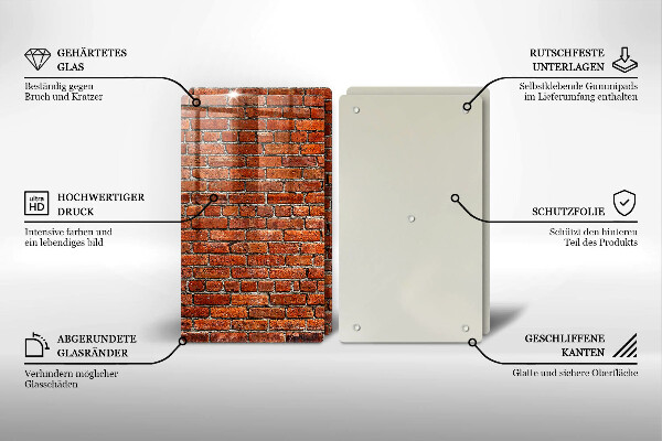 Glass chopping board Wall wall wall