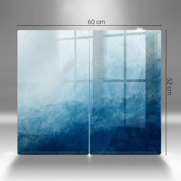 Glass chopping board Abstract background