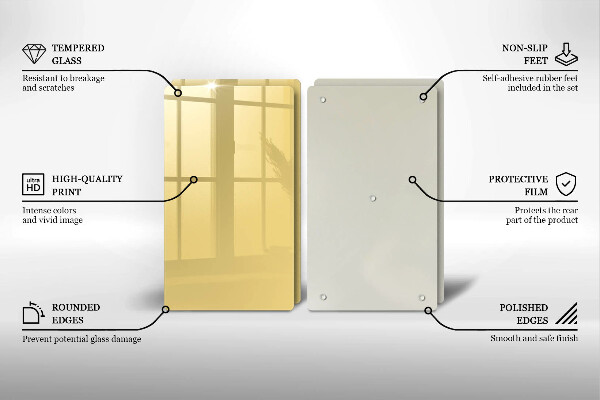 Chopping board Yellow