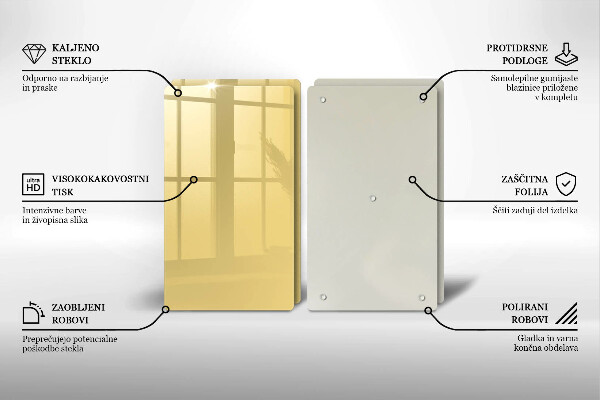 Chopping board Yellow