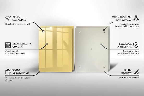 Chopping board Yellow