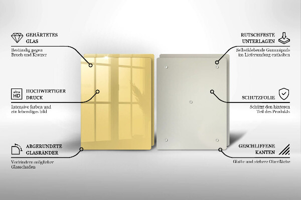 Chopping board Yellow