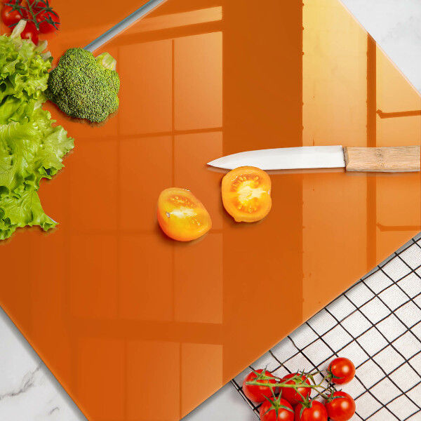 Chopping board Orange color
