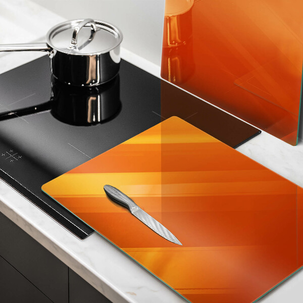 Chopping board Orange color