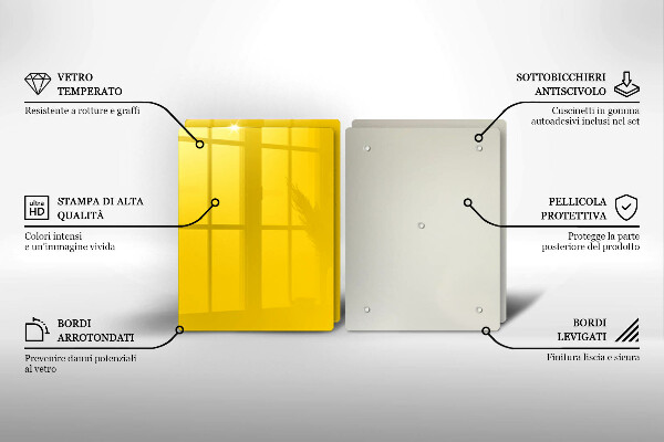 Chopping board Yellow