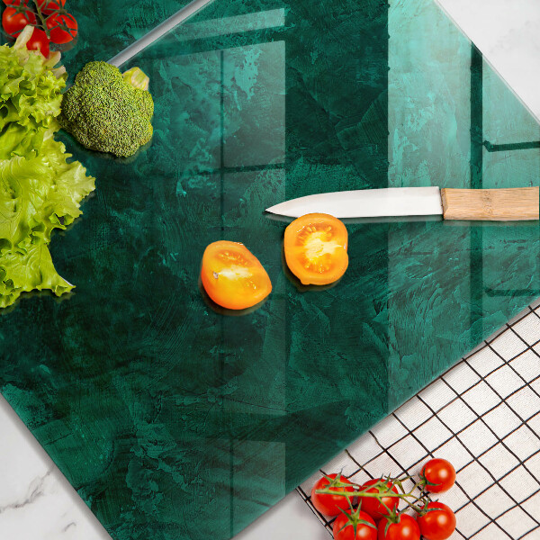 Glass chopping board Stone background texture