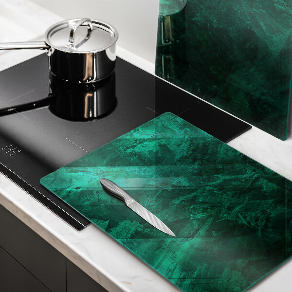 Glass chopping board Stone background texture