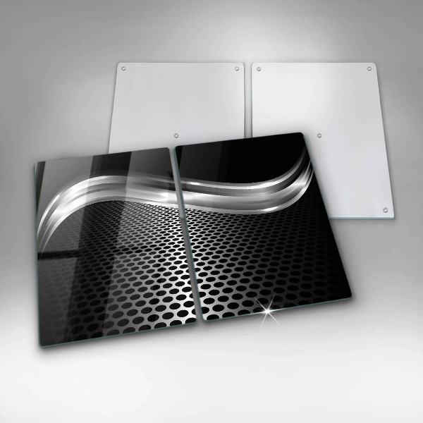 Glass chopping board Metal structure