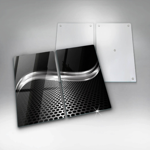 Glass chopping board Metal structure