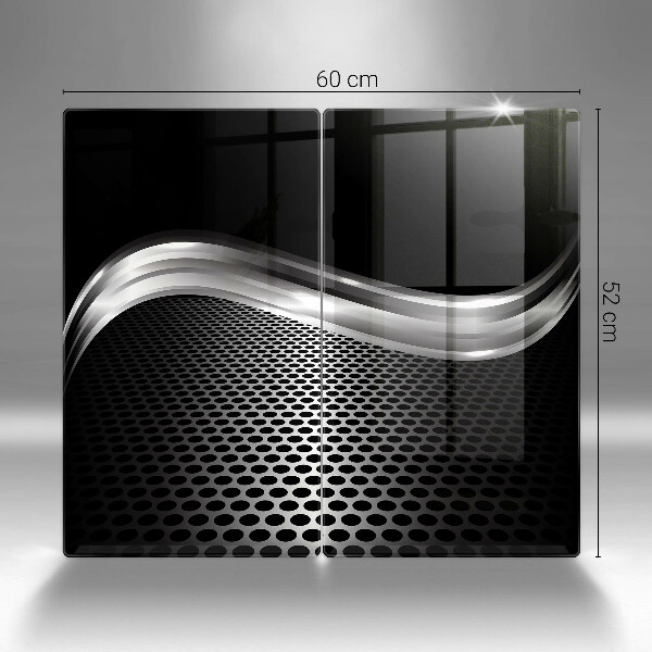 Glass chopping board Metal structure