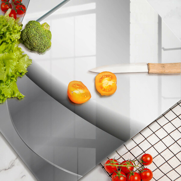 Glass chopping board Abstraction Design lines