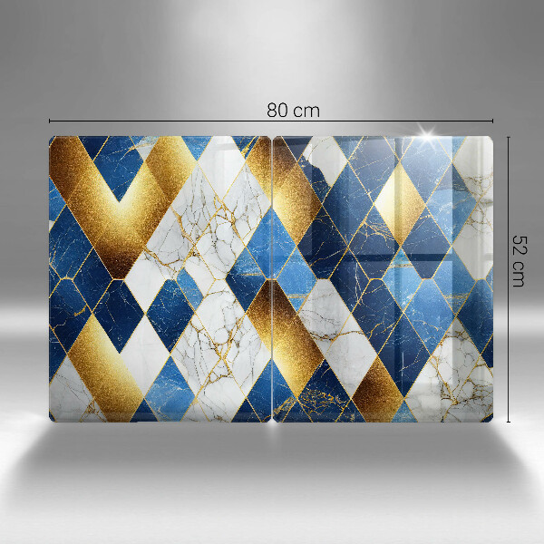 Chopping board Golden Rombs Marble