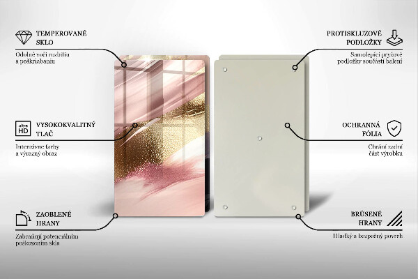 Chopping board Pastel spots