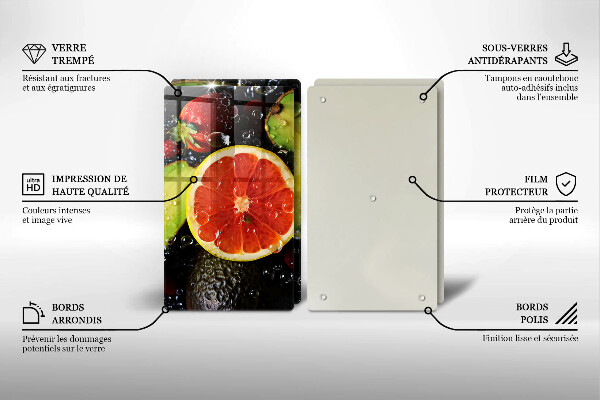 Chopping board Fruits and vegetables