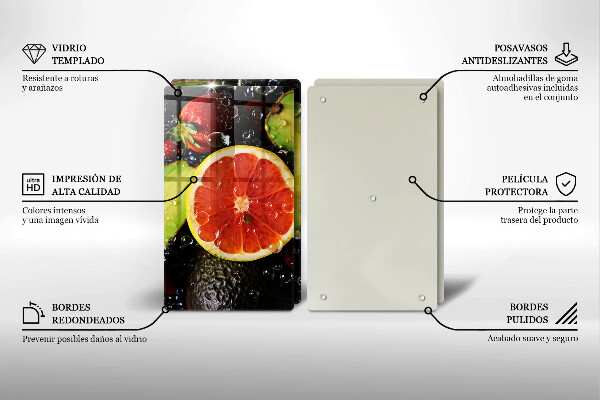 Chopping board Fruits and vegetables