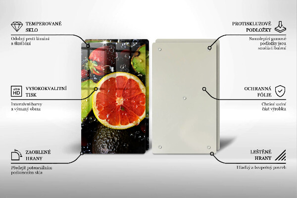 Chopping board Fruits and vegetables