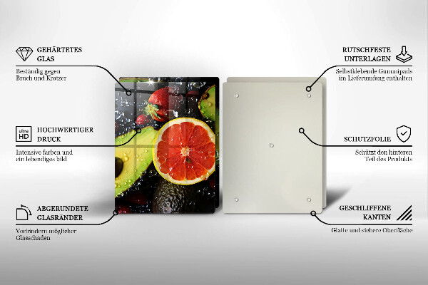 Chopping board Fruits and vegetables