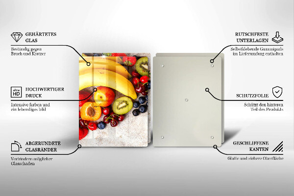 Chopping board Holiday fruits