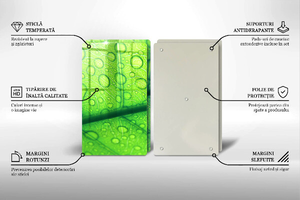 Chopping board Leaf closer