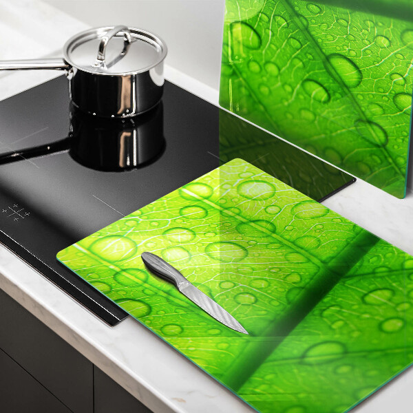 Chopping board Leaf closer