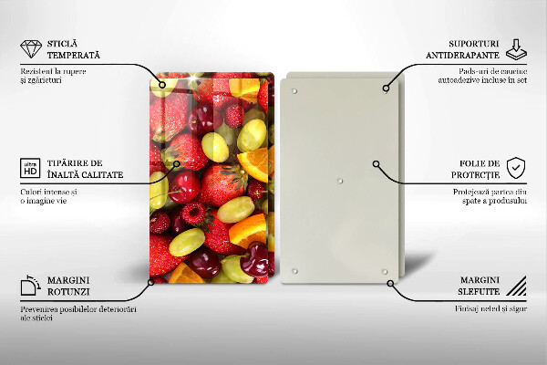 Chopping board Summer fruits