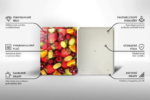 Chopping board Summer fruits