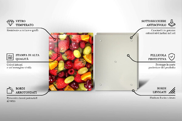 Chopping board Summer fruits