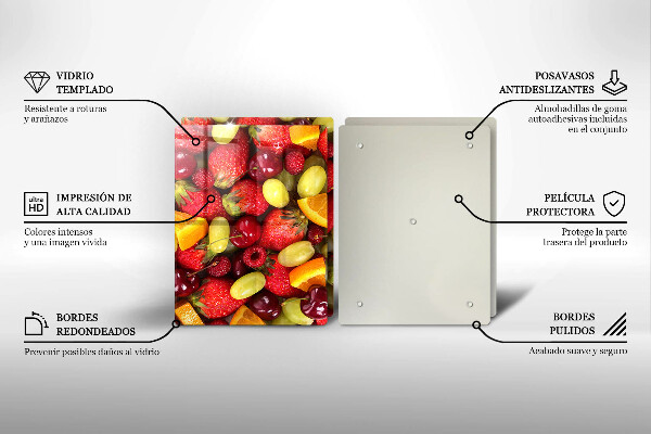 Chopping board Summer fruits