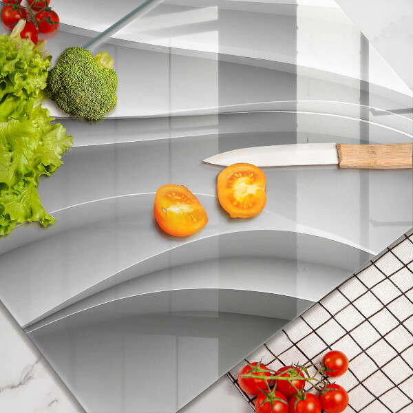 Chopping board Geometric lines