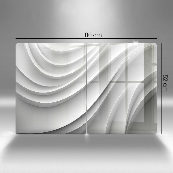 Chopping board Geometric lines