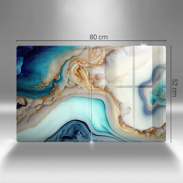 Chopping board Multicolored marble