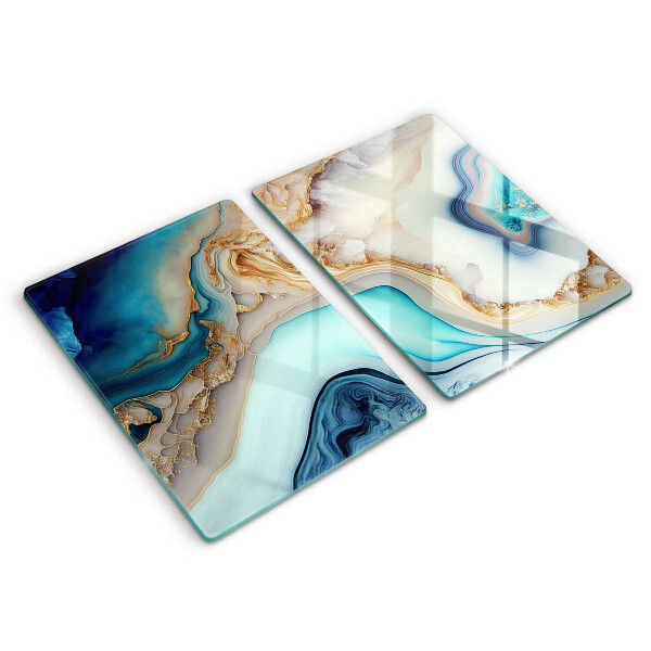 Chopping board Multicolored marble