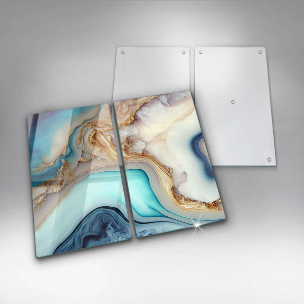 Chopping board Multicolored marble