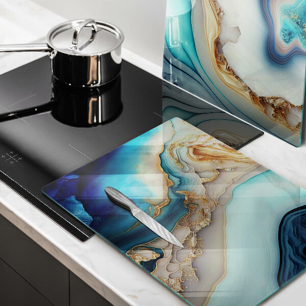 Chopping board Multicolored marble