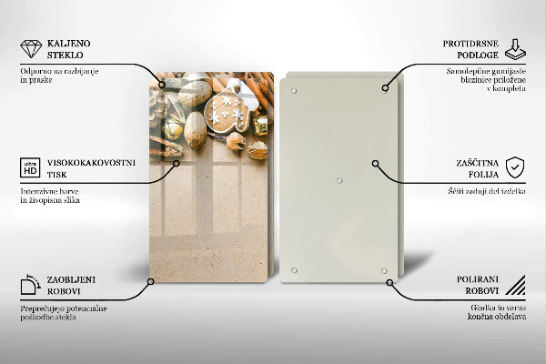 Chopping board Christmas decorations