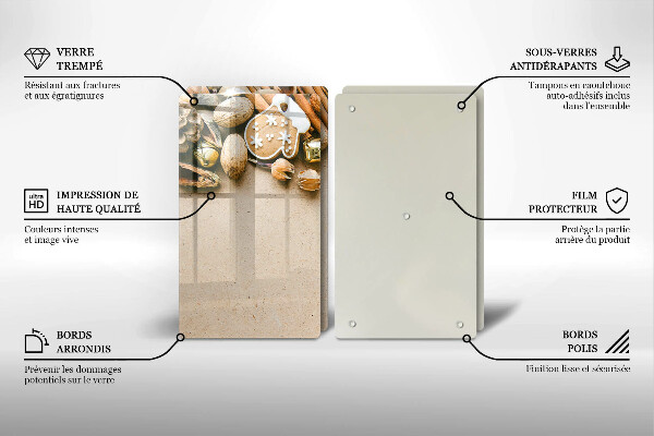 Chopping board Christmas decorations