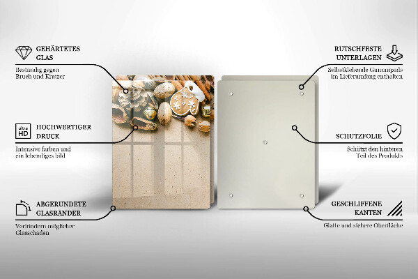 Chopping board Christmas decorations