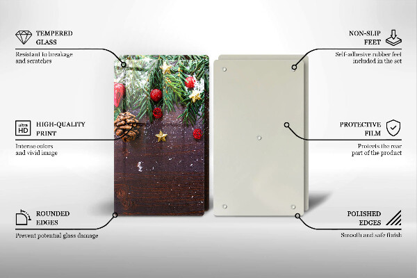 Chopping board Christmas decoration