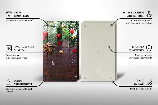 Chopping board Christmas decoration