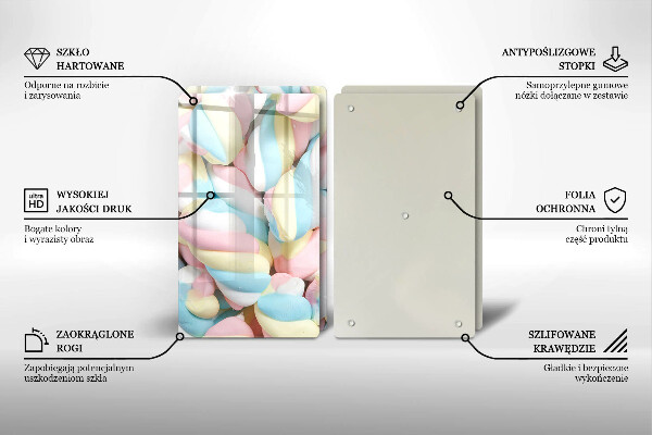 Chopping board Colorful foams