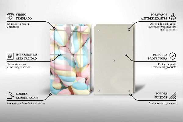 Chopping board Colorful foams