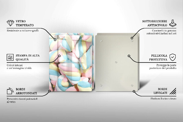 Chopping board Colorful foams
